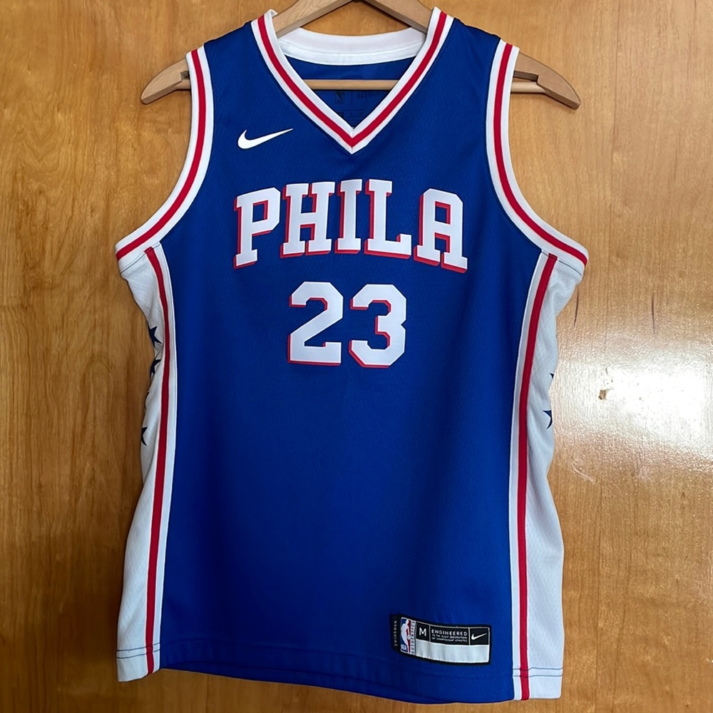 Authentic 76ers jersey